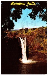 Rainbow Falls Hilo Hawaii Postcard Posted 1978