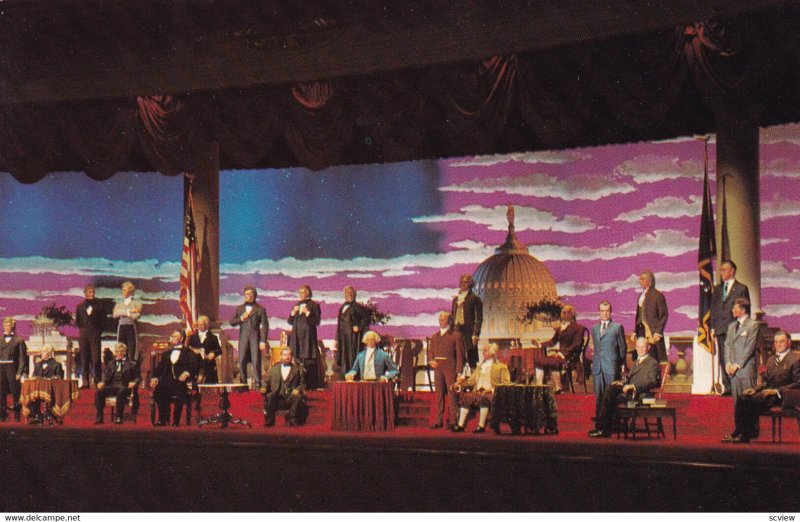 ORLANDO, Florida, 1950-1960s; The Hall Of Presidents