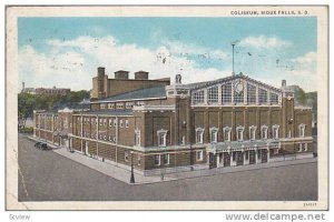 Exterior, Coliseum, Sioux Falls, South Dakota,   PU-1937