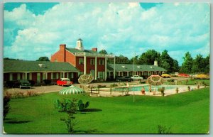Princess Lee Motel Richmond Virginia VA Chrome Postcard F5