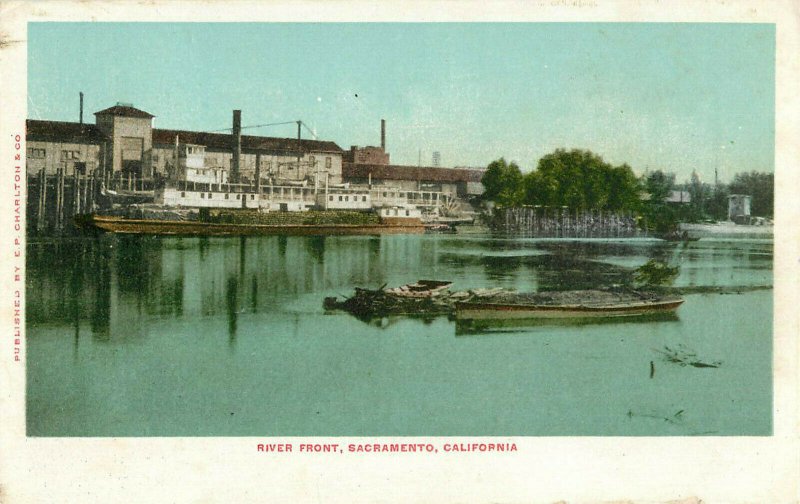 Postcard River Front Sacramento, CA