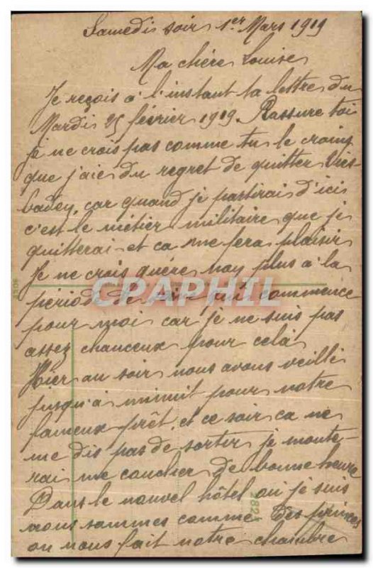 Postcard Old Ruin Godesberg