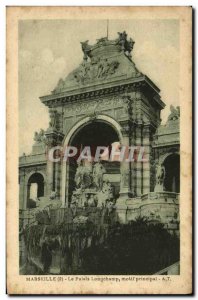 Old Postcard Marseille Le Palais Longchamp main reason