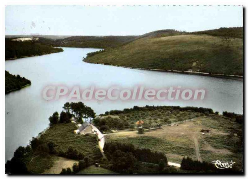 Postcard Modern Caurel Lake From Guerledan Beau Rivage