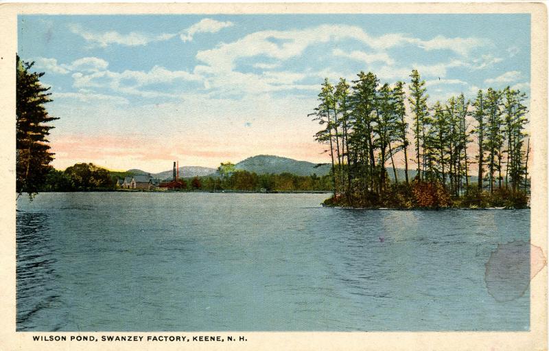 NH - Keene. Wilson Pond, Swanzey Factory