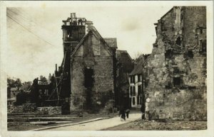 CPA CAEN - Vers la rue de Géole (140471)