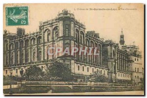 Old Postcard Chateau de St Germain en Laye Overview