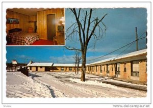 2-Views, Motel Rose Enrg., Village Lafontaine, Quebec, Canada, PU-1989