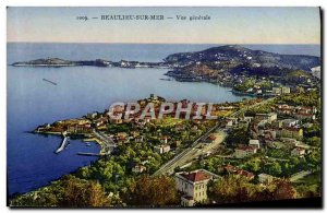 Old Postcard Beaulieu Sur Mer Vue Generale