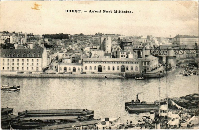 CPA Brest- Avant Port Militaire FRANCE (1025667)