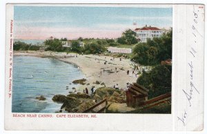 Cape Elizabeth, Me., Beach Near Casino