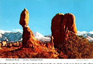 Utah Arches National Park Balanced Rock