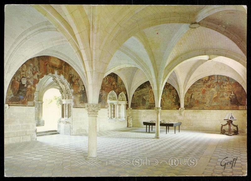 ABBAYE DE FONTEVRAUD - Salle Capitulare