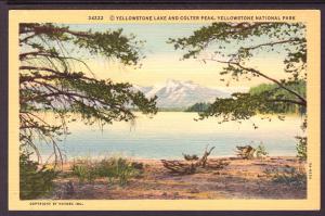 Yellowstone Lake and Colter Park,Yellowstone