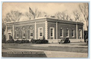 c1910's SNE Telephone Building East Hartford Connecticut CT Unposted Postcard