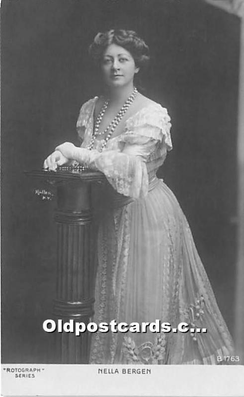 Nella Bergen Theater Actor / Actress Unused 