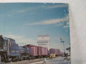 Railroad Postcard Canadian Pacific 972 Locomotive Steam Train Audio Visual RP912 