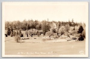 Tacona WA Point Defiance Park RPPC Washington Postcard A43