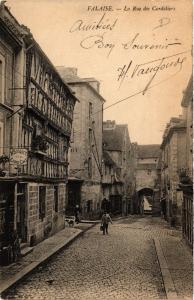 CPA FALAISE - La Rue des Cordeliers (516590)