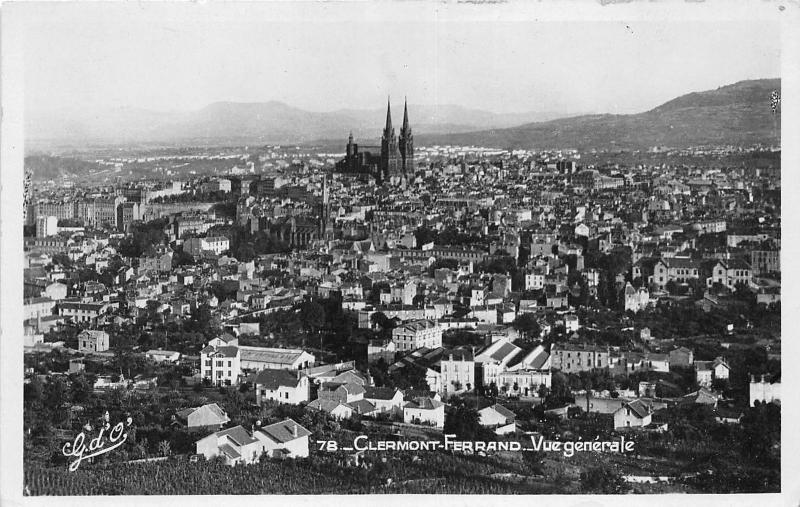 BR7562 Clermont Ferrand vue generale   france