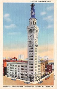 Emerson Tower Building in Baltimore, Maryland