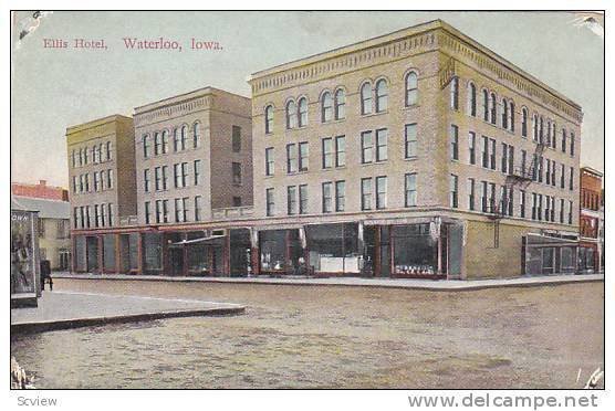 Ellis Hotel, Waterloo,  Iowa, 00-10s