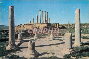 Postcard Modern Thuburbo Majus the Temple of Mercury and the Capitol