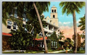 1935  Myrtle Bank  Jamaica  Hotel  Postcard