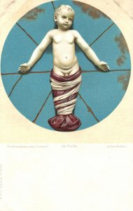 Postcard 1910s Firenze Spedale Degli Innocenti Un Putto Male Child