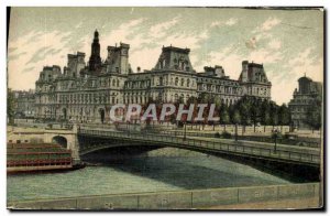 Old Postcard Paris Mayor of Paris