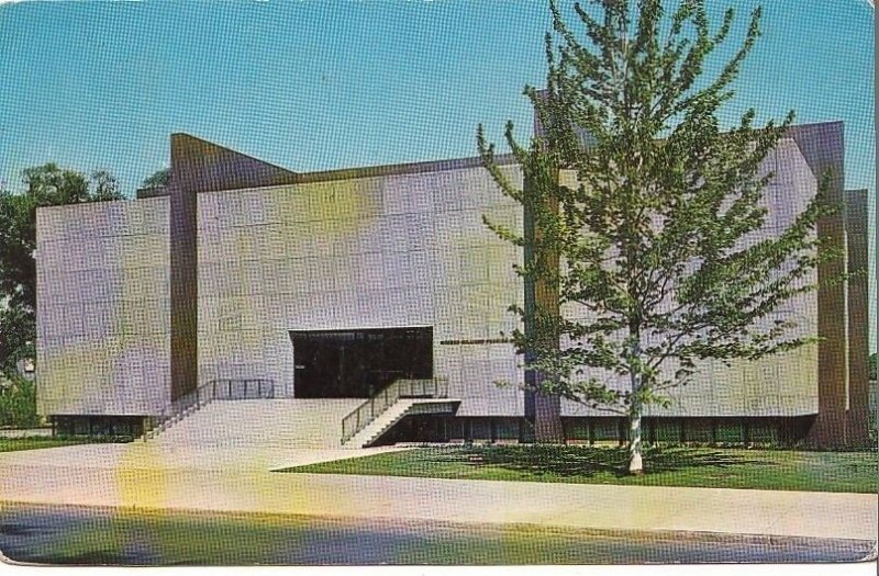 Postcard Munson Williams Proctor Institute Museum Art Philip Johnson Utica NY