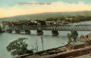 MA - Springfield. Railroad Bridge