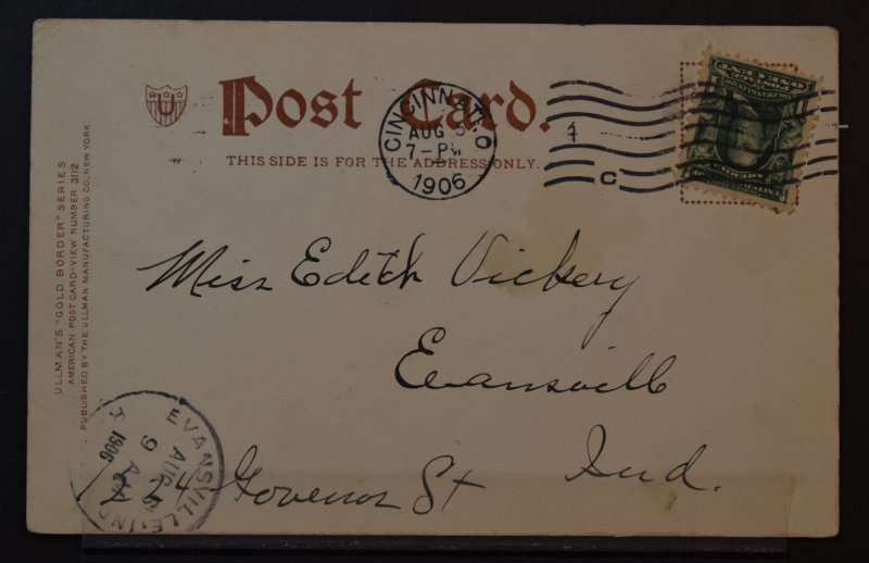 Cincinnati, OH - Art Museum, Eden Park - 1906