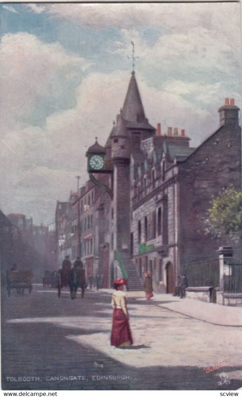 EDINBURGH, Canongate and Tolbooth, 1900-10s, TUCK 8503