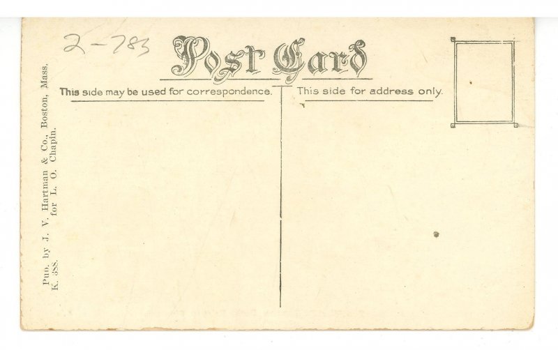 VT - Bristol. The Lord's Prayer Rock     (creases)