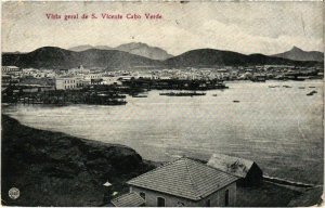 PC CPA CAPE VERDE / PORTUGAL, VISTA GERAL DE S. VICENTE, (b21701)