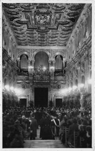 bg18606 italy Roma Borghi Posta aereo Interior church foto real to US