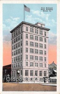 First National Bank Building Boone, Iowa, USA Unused 