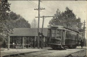 Olean NY Rock City Park Trolley c1910 Postcard