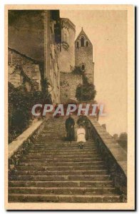 Old Postcard Lot Rocamadour Illustrates the Staircase of the Pilgrims