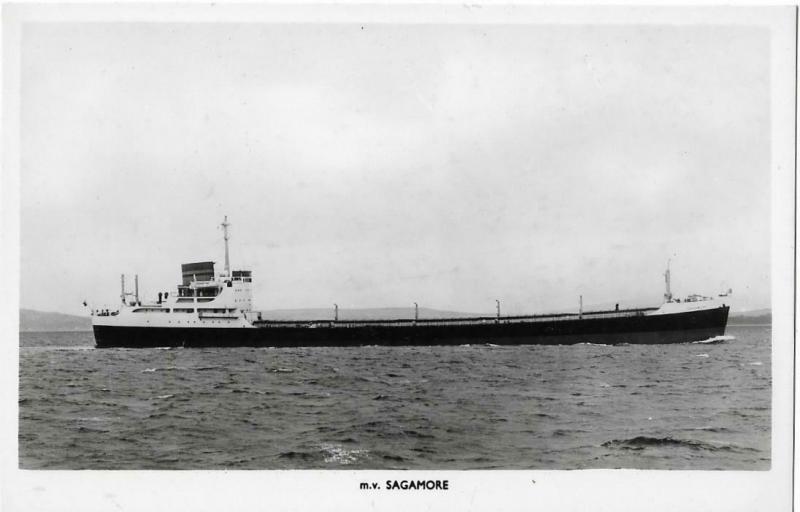 M.v. Sagamore Nautica Real Photo Postcard 01.21