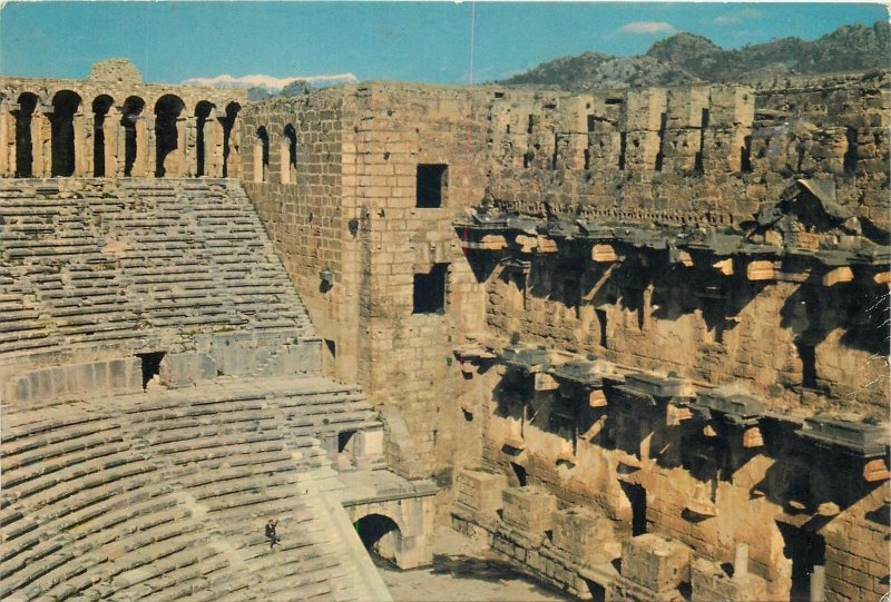 Turkey Postcard Aspendos Antalya