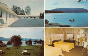 Willsboro, New York, Bay View Motel, Vintage Postcard, AA356-23