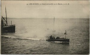 CPA ARCACHON-Canot automobile sur le Bassin (27669)