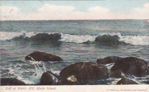 Rhode Island Providence Rhode Island Surf At Watch Hill 1910