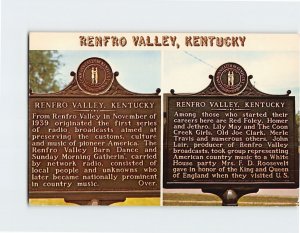 Postcard Renfro Valley Mount Vernon Kentucky USA