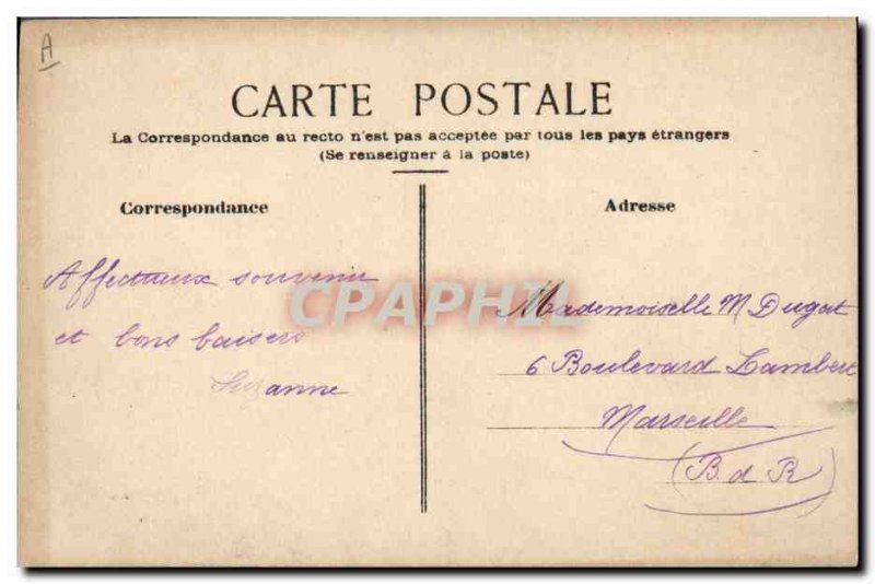 Old Postcard Fancy (drawing hand) Flowers