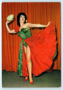 BEBA KIRIAKIDOU ~Sexy  Greek ACTRESS, SINGER   c1960s  Postcard