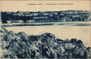 CPA ERQUY Vue Generale de la Plage du Bourg (1166141)