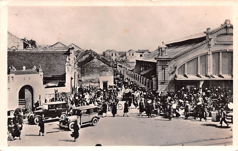 Un coin du Grand Marche Hanoi Vietnam, Viet Nam Unused 